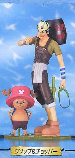 One Piece - Tony Tony Chopper - Usopp - Excellent Model - Portrait Of Pirates Original Series  (2) - 1/8 (MegaHouse)