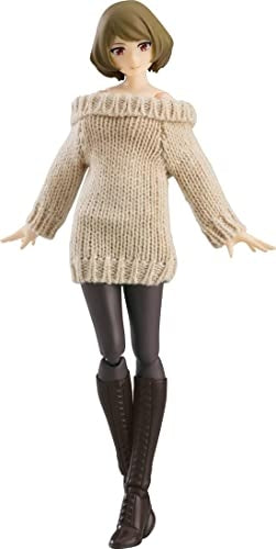Original - Figma  (#574) - figma Styles - Chiaki - Off-the-Shoulder Sweater Dress (Max Factory)