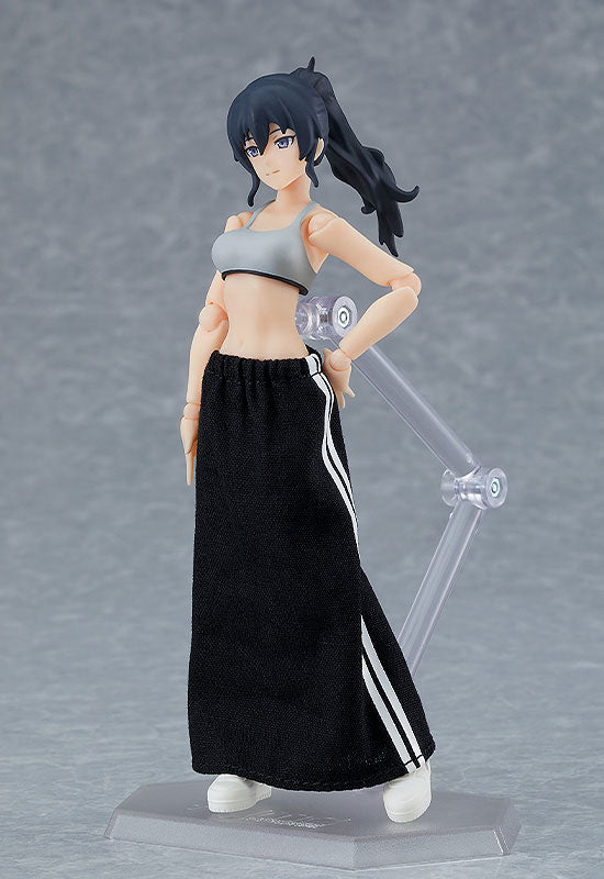 Original - Figma (#601) - figma Styles - Makoto - with Tracksuit + Tracksuit Skirt Outfit (Max Factory) - Image 3