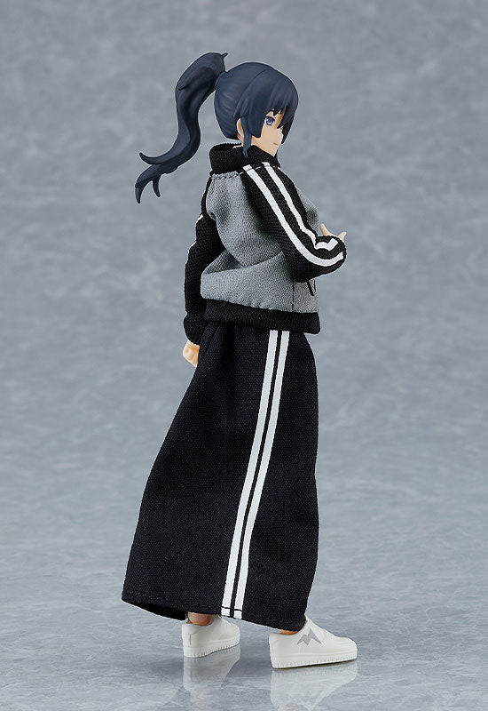 Original - Figma (#601) - figma Styles - Makoto - with Tracksuit + Tracksuit Skirt Outfit (Max Factory) - Image 5