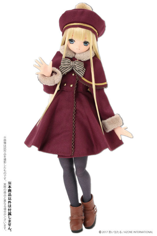 Pure Neemo Wear - PNS Classical Dress Coat Set / Bordeaux (DOLL ACCESSORY)