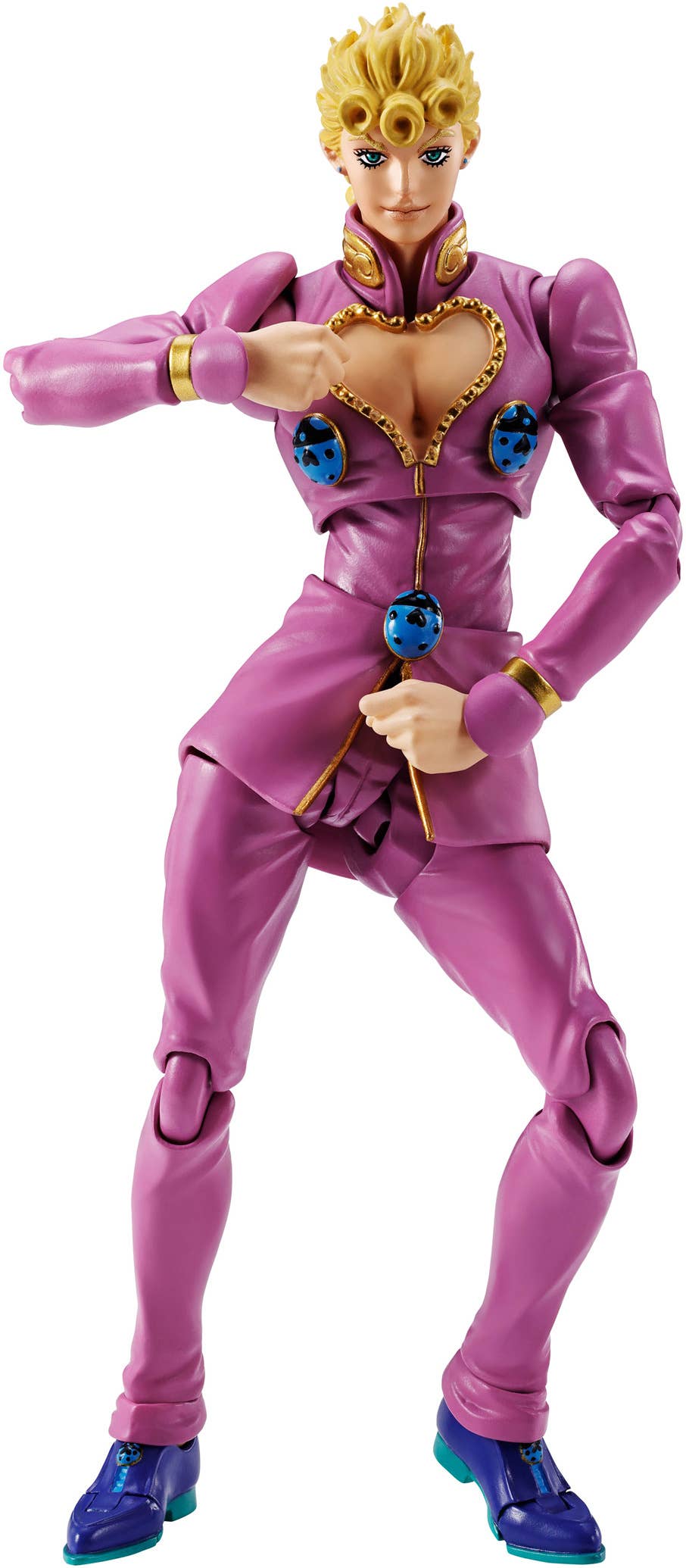 Jojo no Kimyou na Bouken - Ougon no Kaze - Coco Jumbo - Giorno Giovanna - S.H.Figuarts (Bandai Spirits)