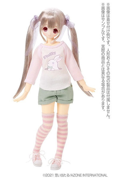 1/6 Pure Neemo Wear PNS Roll up Short Pants II Mint Cream Soda (DOLL ACCESSORY)