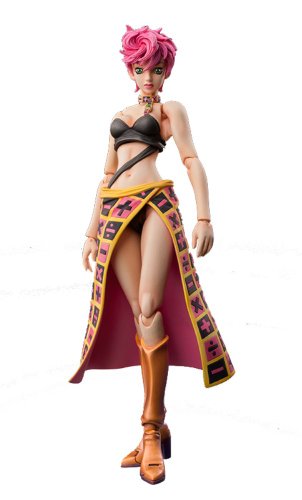 Jojo no Kimyou na Bouken - Ougon no Kaze - Trish Una - Super Action Statue (#54) (Medicos Entertainment)