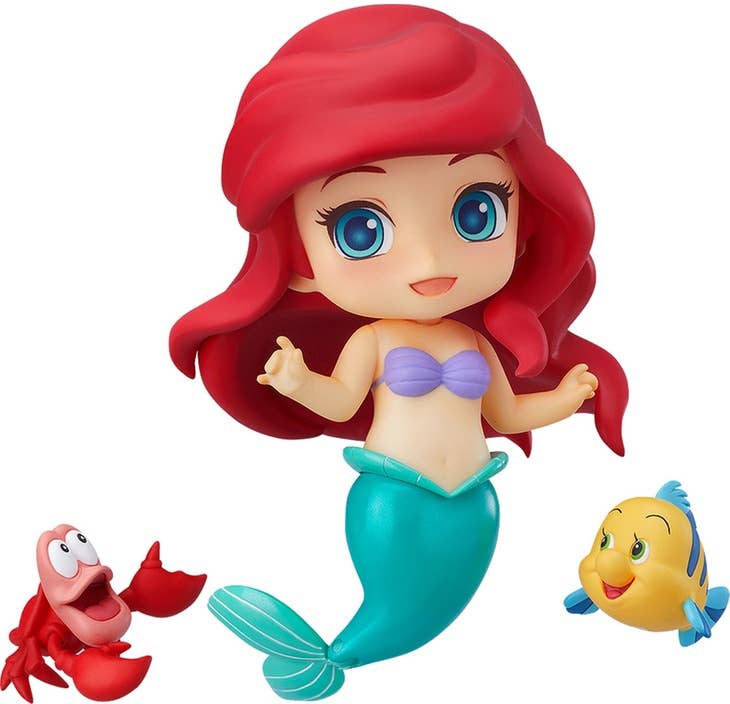 The Little Mermaid - Ariel - Flounder - Sebastian - Nendoroid  (#836) (Good Smile Company)