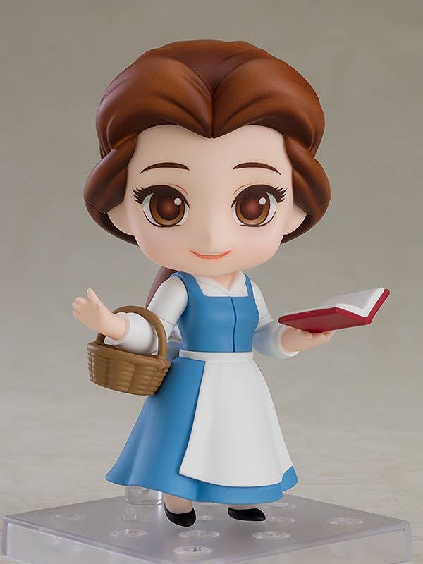 Beauty and the Beast - Belle - Cogsworth - Lumière - Nendoroid (#1392) - Village Girl Ver. (Good Smile Company) - Image 2