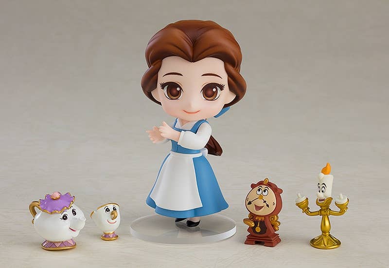 Beauty and the Beast - Belle - Cogsworth - Lumière - Nendoroid (#1392) - Village Girl Ver. (Good Smile Company) - Image 7