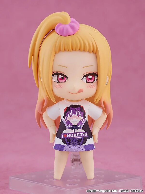 Sono Bisque Doll wa Koi o Suru - Kitagawa Marin - Nendoroid (#2556) - Slippery Girls Full Graphic T-Shirt Ver. (Good Smile Company) - Image 2