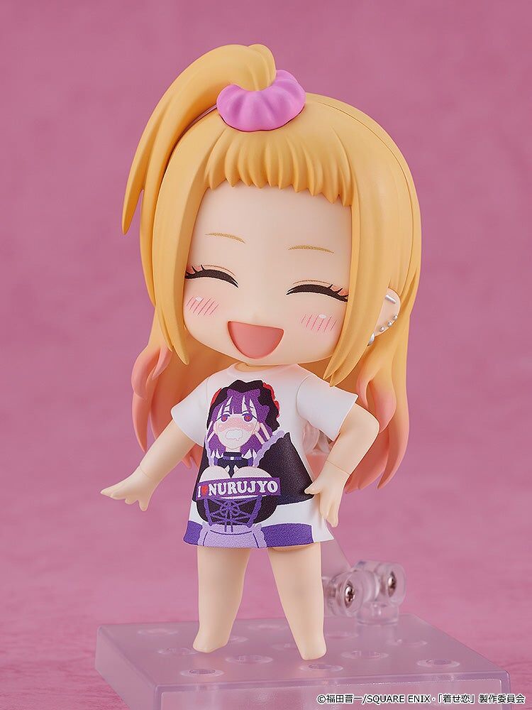 Sono Bisque Doll wa Koi o Suru - Kitagawa Marin - Nendoroid (#2556) - Slippery Girls Full Graphic T-Shirt Ver. (Good Smile Company) - Image 3
