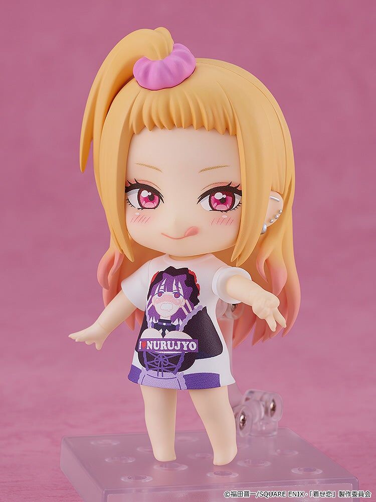Sono Bisque Doll wa Koi o Suru - Kitagawa Marin - Nendoroid (#2556) - Slippery Girls Full Graphic T-Shirt Ver. (Good Smile Company) - Image 6