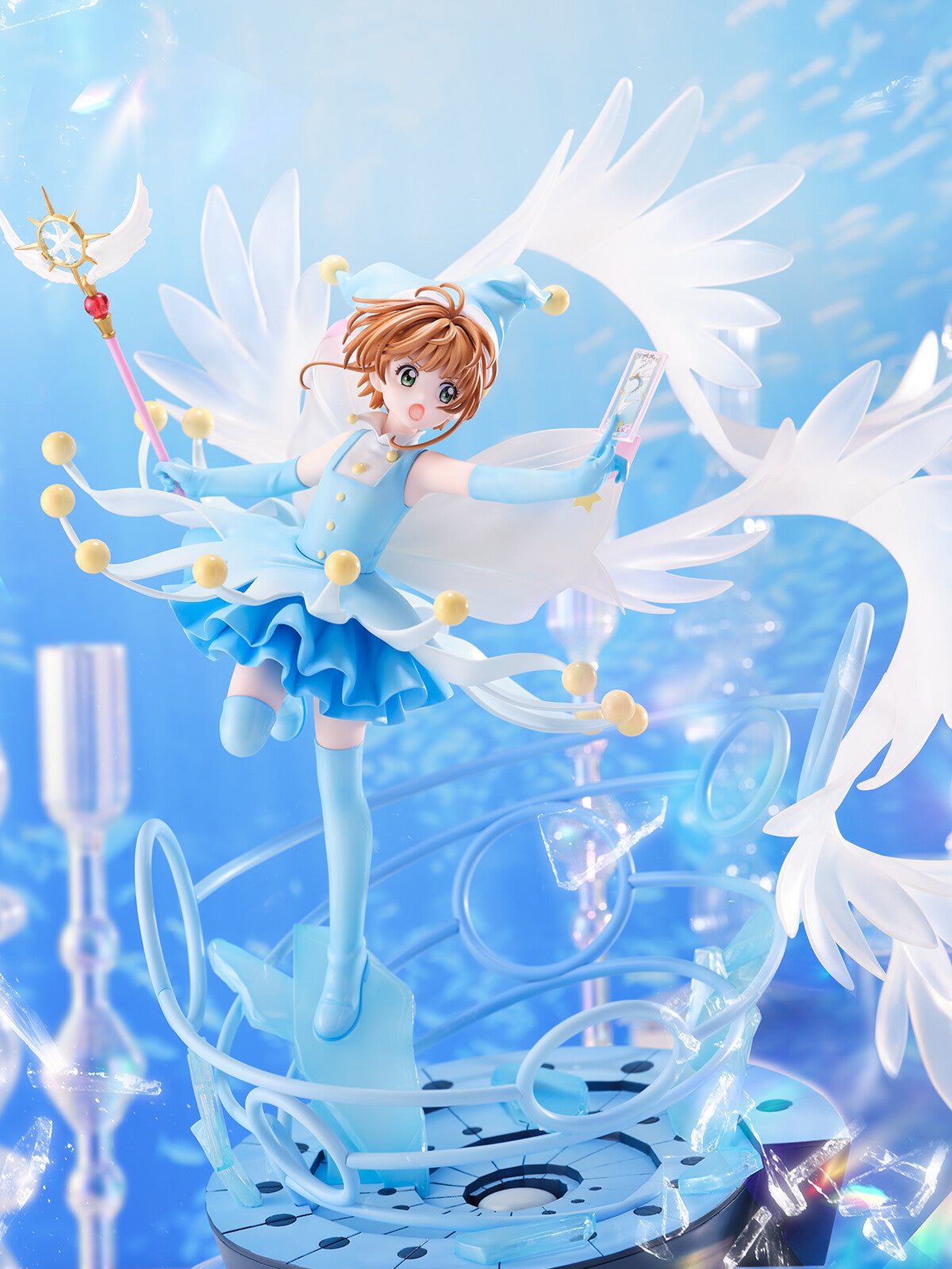 Card Captor Sakura: Clear Card-hen - Kinomoto Sakura - Shibuya Scramble Figure - 1/7 - Battle Costume Water Ver. (eStream) - Image 2