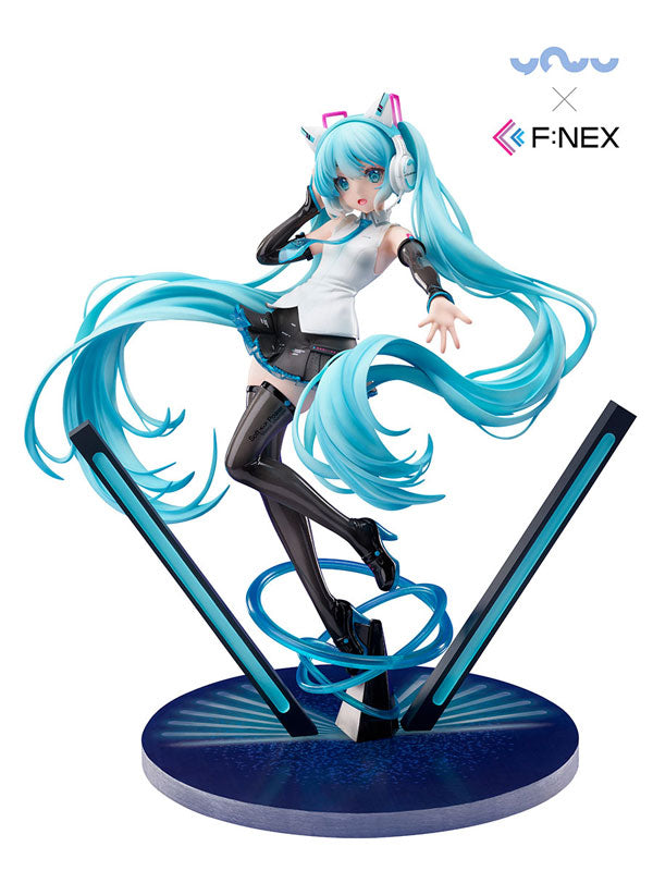 Piapro Characters - Hatsune Miku - F:Nex - 1/7 - Nekomimi Headphone Ver. (FuRyu) - Image 3