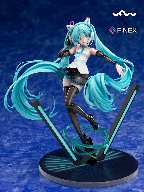 Piapro Characters - Hatsune Miku - F:Nex - 1/7 - Nekomimi Headphone Ver. (FuRyu) - Image 4
