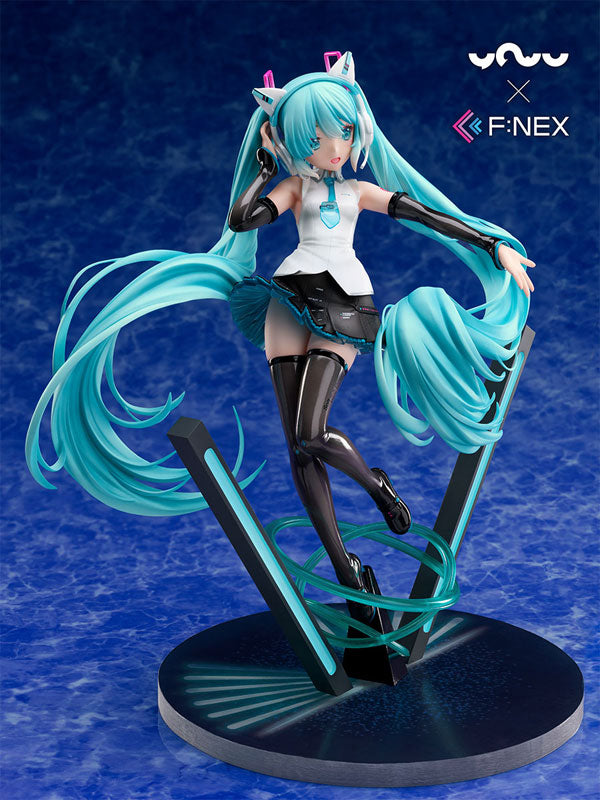 Piapro Characters - Hatsune Miku - F:Nex - 1/7 - Nekomimi Headphone Ver. (FuRyu) - Image 5