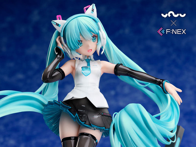Piapro Characters - Hatsune Miku - F:Nex - 1/7 - Nekomimi Headphone Ver. (FuRyu) - Image 7
