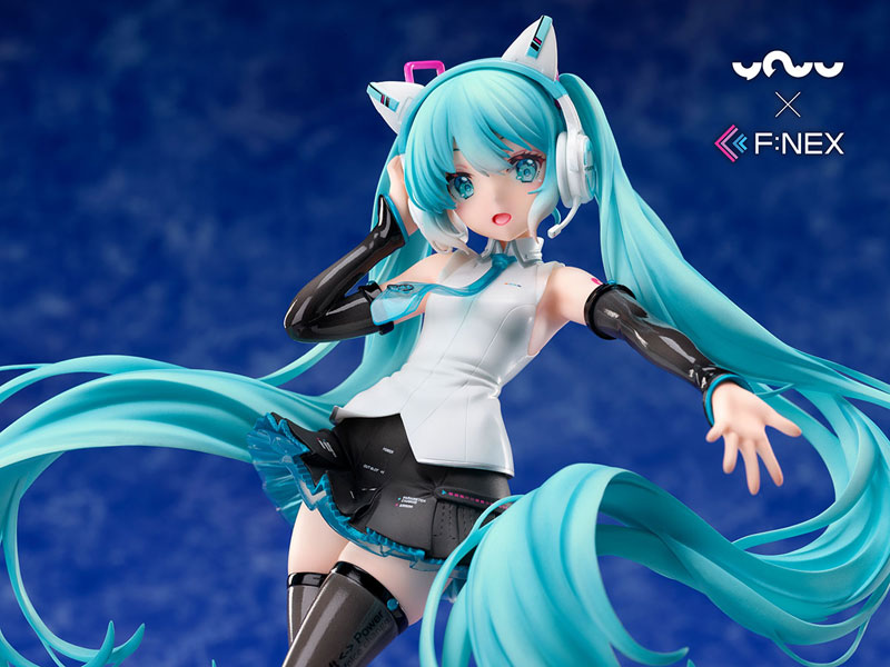 Piapro Characters - Hatsune Miku - F:Nex - 1/7 - Nekomimi Headphone Ver. (FuRyu) - Image 8