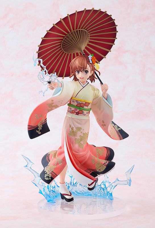 To Aru Kagaku no Railgun T - Misaka Mikoto - KDcolle - 1/7 - Furisode Kimono ver. (Kadokawa) - Image 4
