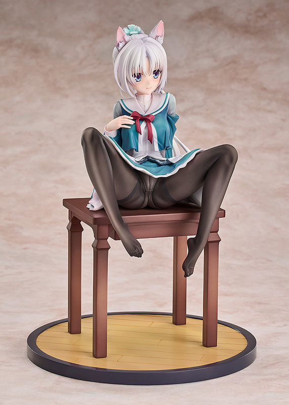 Senren Banka - Tomotake Yoshino - 1/7 - Animal Ears School Uniform Ver. (Luminous Box) - Image 4
