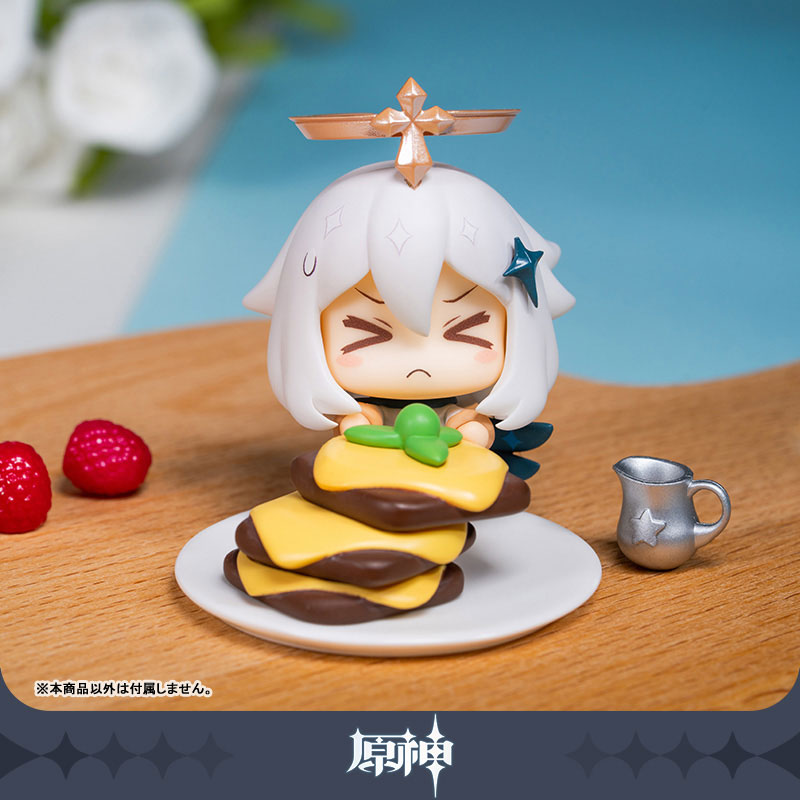 GENSHIN IMPACT: I'M NOT EMERGENCY FOOD! - PAIMON - SET OF 6 MASCOT FIGURES - 2023 Re-release (MiHoYo) - Image 5