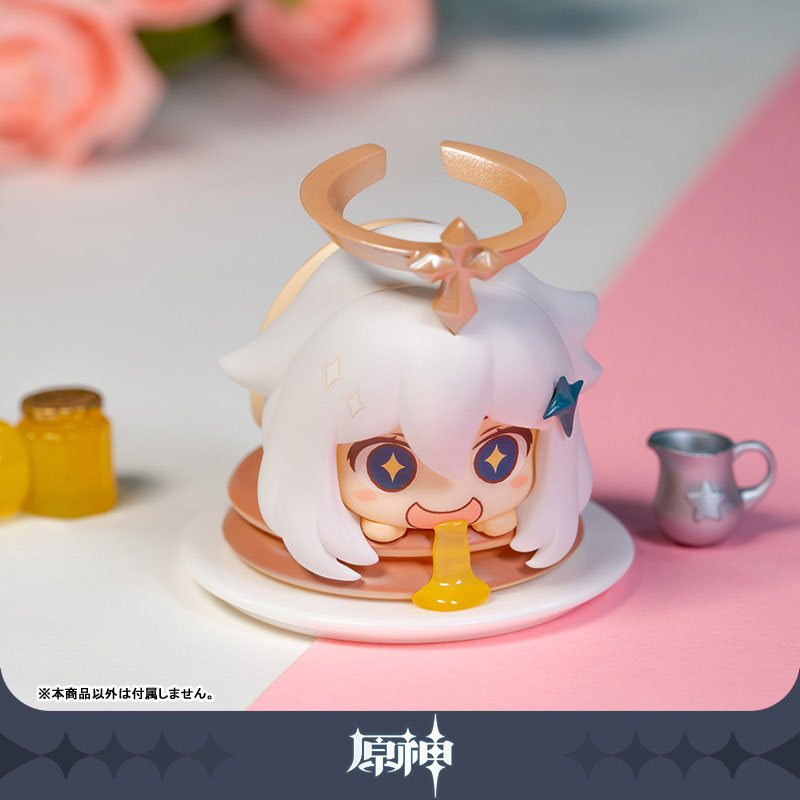 GENSHIN IMPACT: I'M NOT EMERGENCY FOOD! - PAIMON - SET OF 6 MASCOT FIGURES - 2023 Re-release (MiHoYo) - Image 6