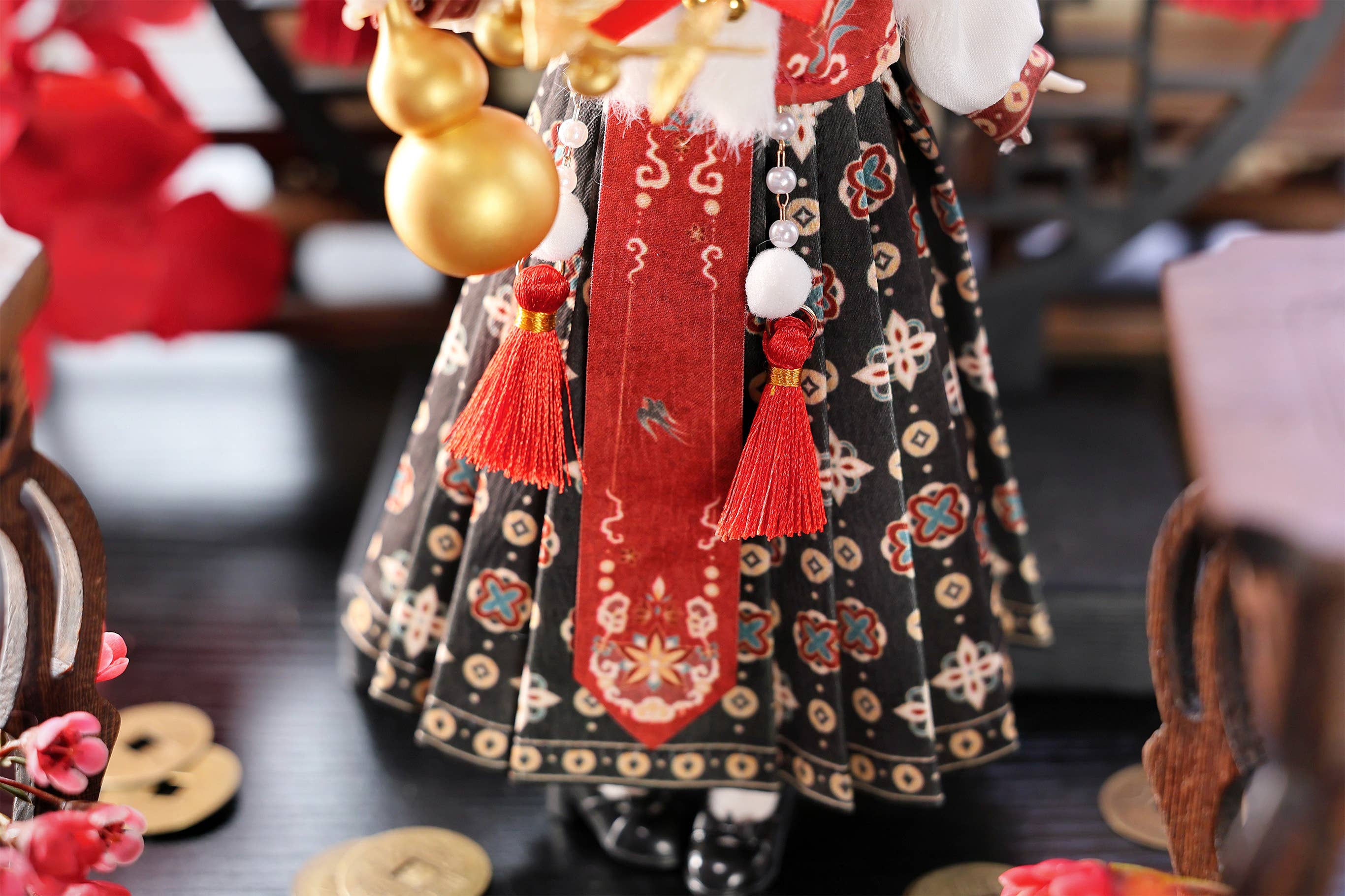 Original - New Year Gift Box Shi Shi Ru Yi BJD Blind Box Action Doll - Shi Shi Ru Yi (Jidongshunxi) - Image 6