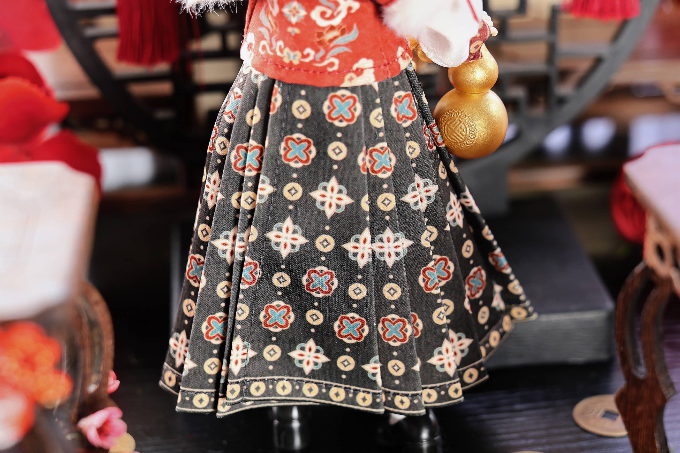 Original - New Year Gift Box Shi Shi Ru Yi BJD Blind Box Action Doll - Shi Shi Ru Yi (Jidongshunxi) - Image 7
